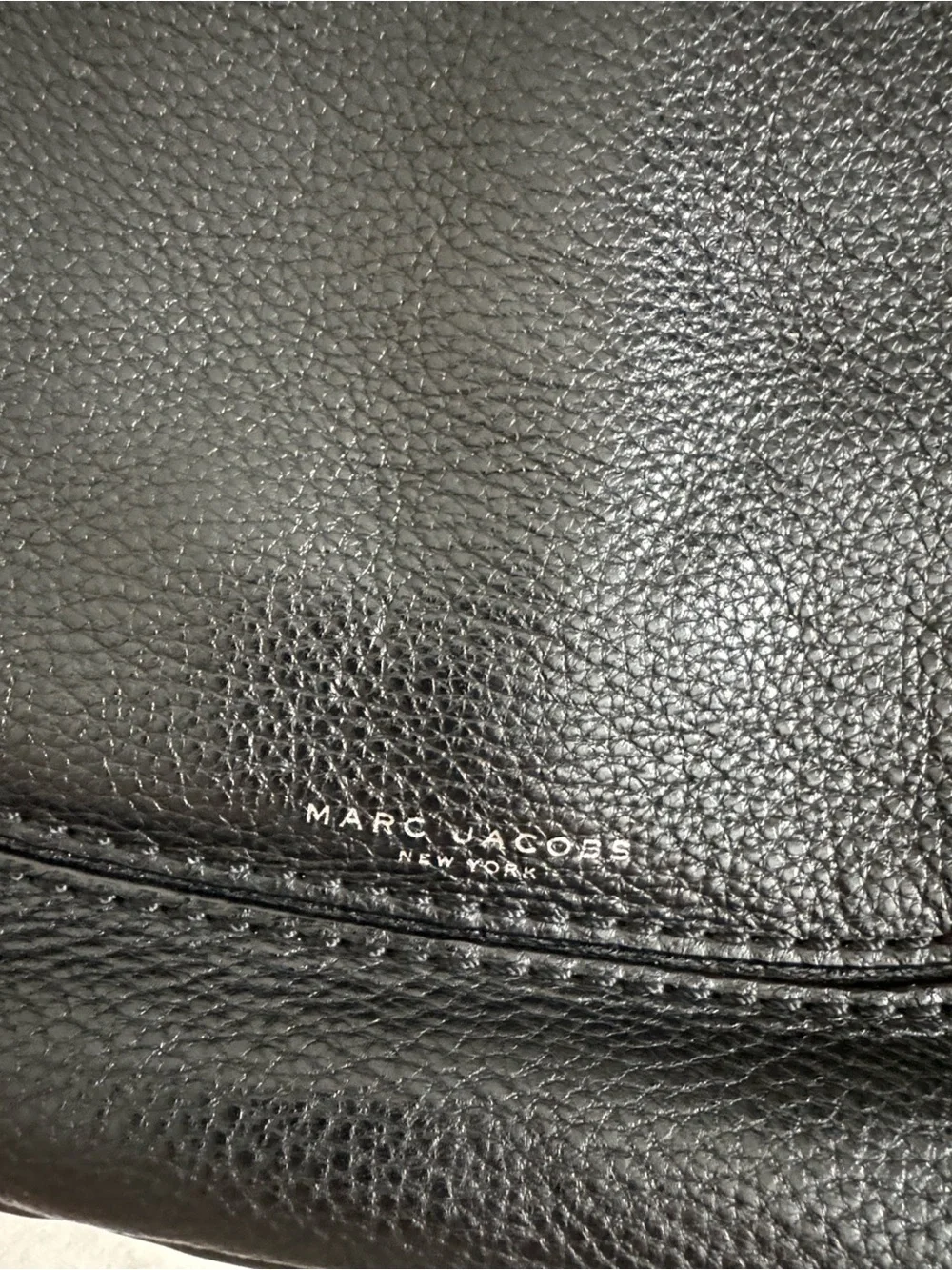 Marc Jacobs Classic Black Leather Crossbody Bag - Women's Everyday Shoulder Bag